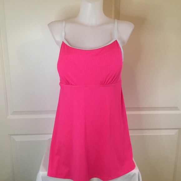 Women’s Ribbed One Piece Tummy Control Modest Swim Dress Bathing Suit - Picture 3 of 8